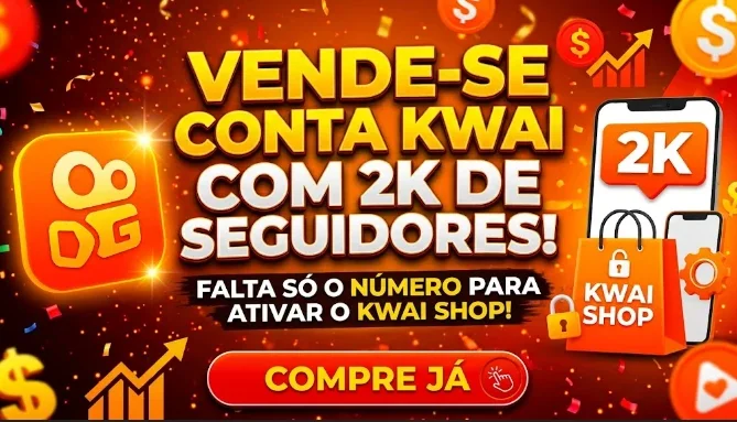 Contas kwai SHOP COM 2k DE SEGUIDORES