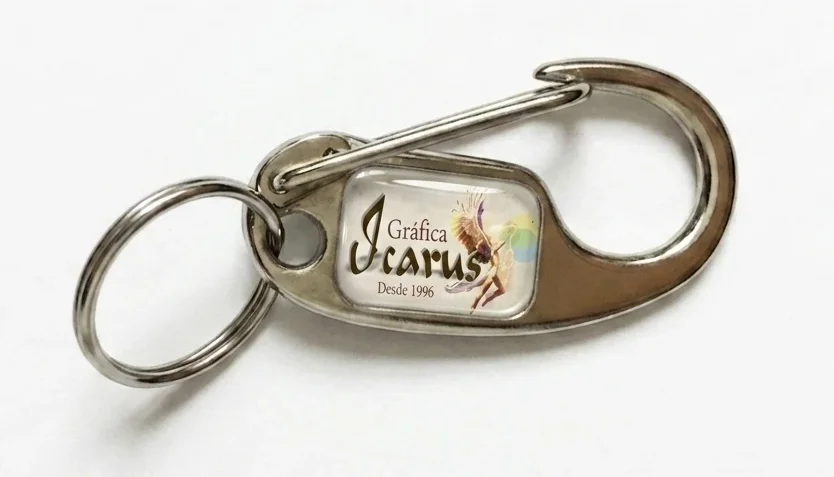 Chaveiro Mosquetão Anzol MS05 Personalizado