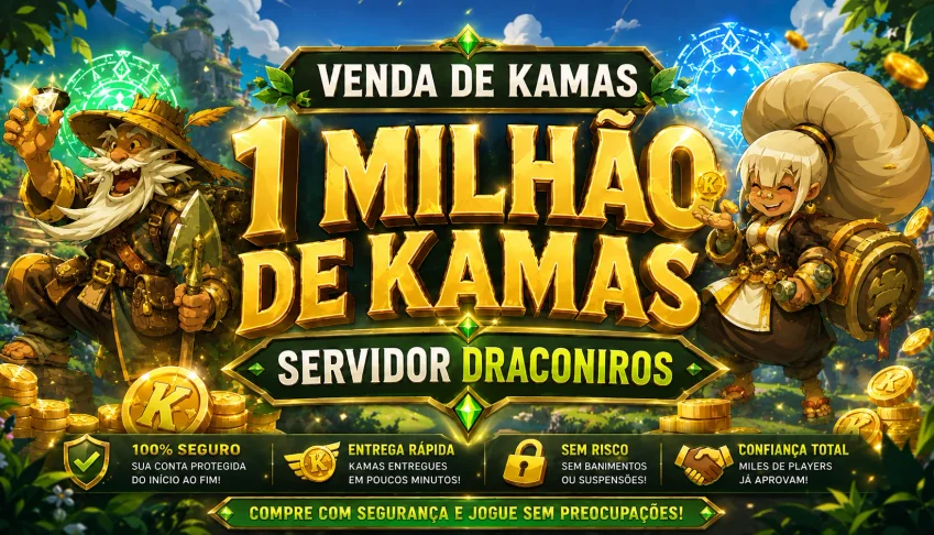 Draconiros 1 Milhão De Kamas Dofus