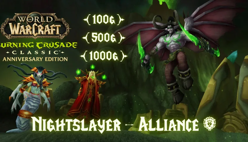 WoW Classic TBC - GOLD - Nightslayer - Alliance