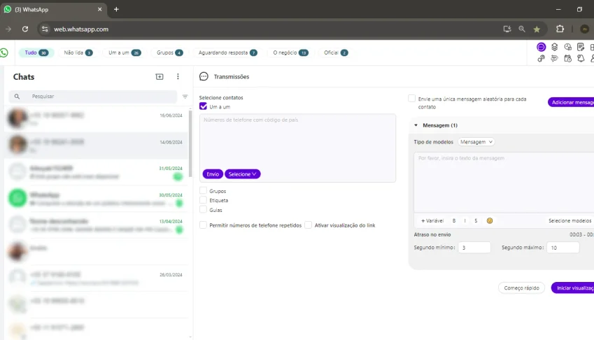 Automação CRM para WA