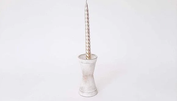 Castiçal Branco m