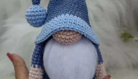 Gnomo em Crochê