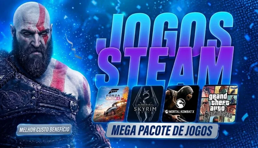 STEAM OFFLINE - MEGA PACOTE FORNECEDOR! PRA USAR OU REVENDER
