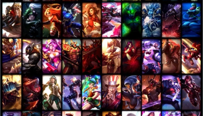 Conta Platina 2 com todos os campeões, 14 páginas de runas.
