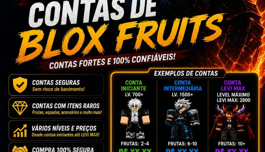 Contas Blox Frut
