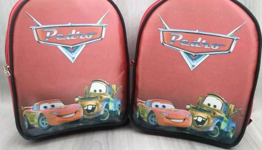 Mochila Carros Personalizada