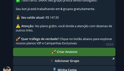 Bot Telegram Divulgador De Grupos  - Script Python