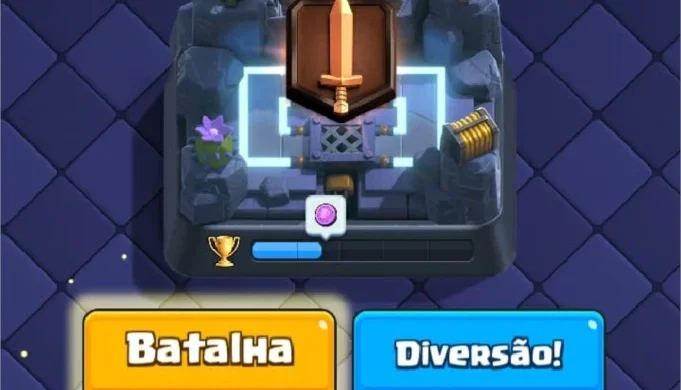 CONTA CLASH ROYALE LVL 12