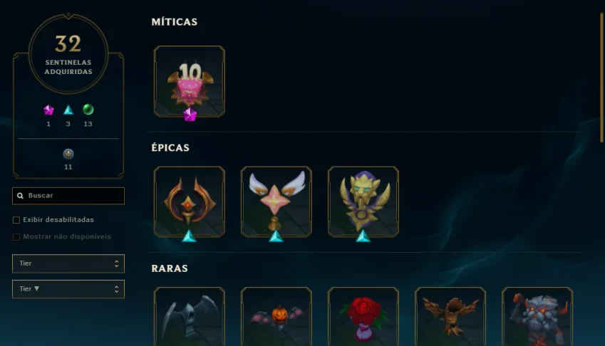 Conta League of legends 10 anos+