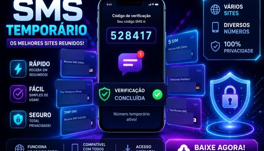 SMS Temporário: Os Melhores Sites! 📲