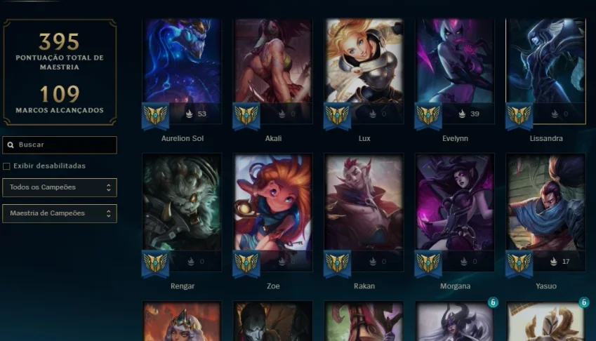 Conta League of Legends