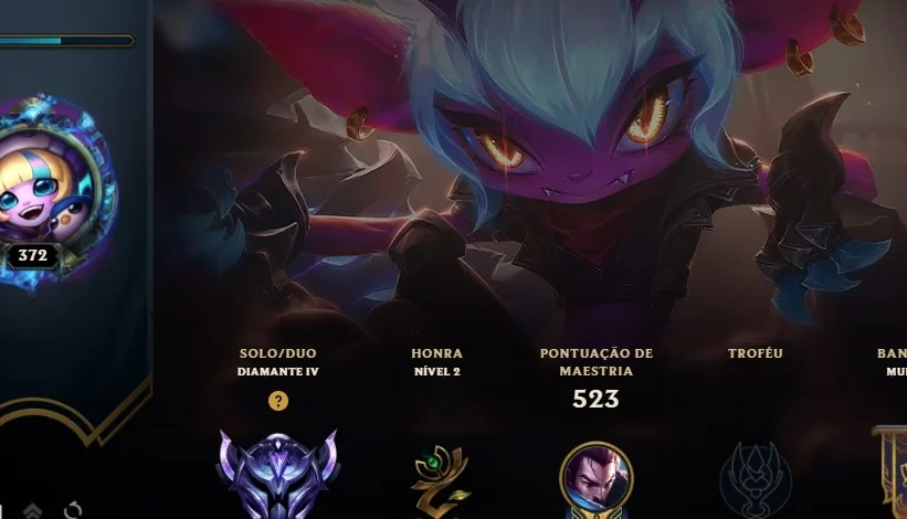 Conta D4 LOL