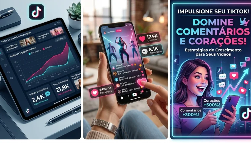 Comentários Corações Em Seus Videos TikTok