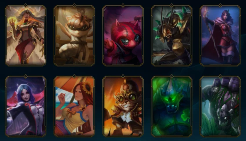 Conta de League of Legends