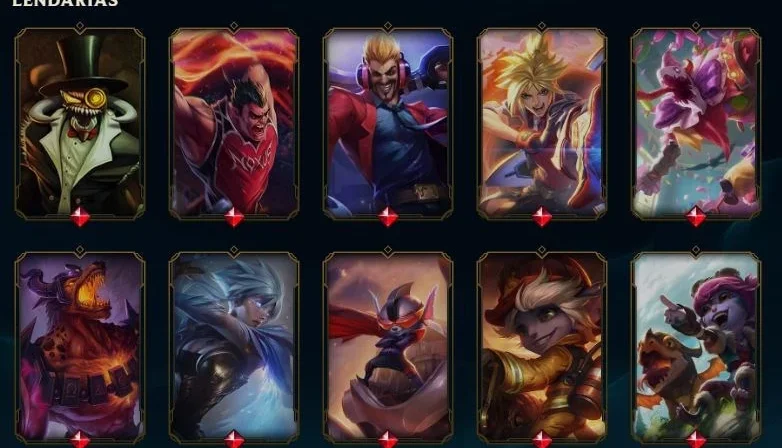 CONTA PRATA 2 MMR BOM COM 131 SKINS (gold se quiser)