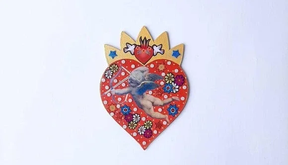 Enfeite de Parede Cupido