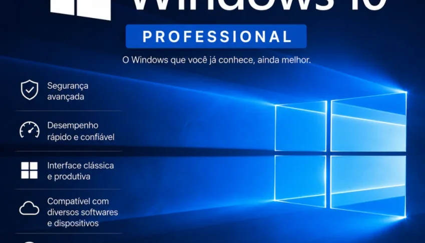 windows 10 Professional – Chave Original | Emissão de NF