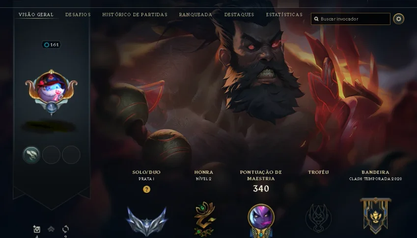 Conta antiga Season6 2016/level162/prata 1/mmr alto/mt skin