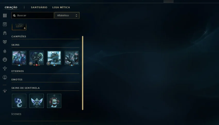 Conta LoL/Ahri Lenda Imortalizada
