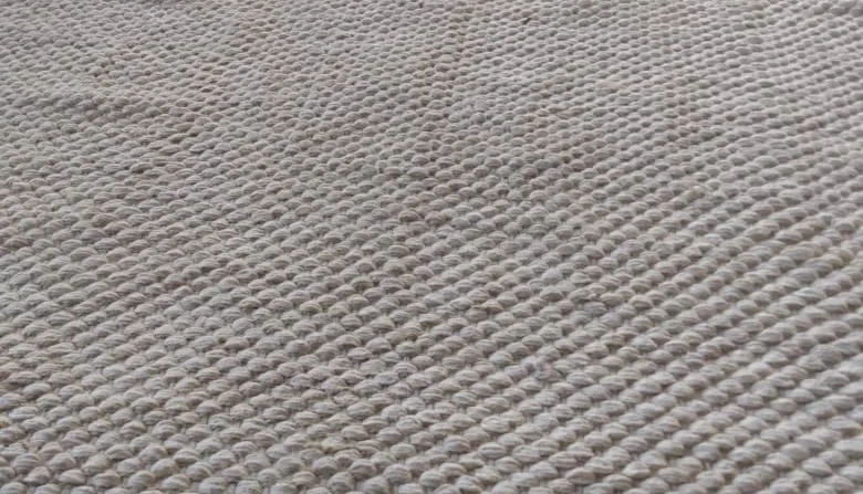 tapete tear    algodão  cru  2,50 x 3,00