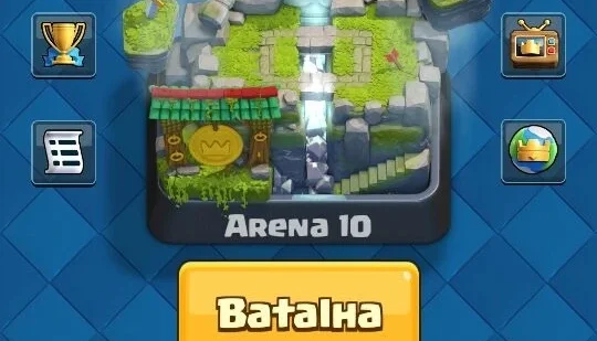 Conta Clash Royale--4 Lendarias--Xp9--arena 10