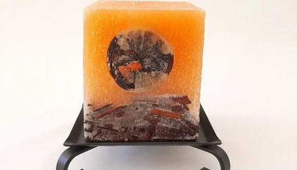 Castiçal Vela de Canela