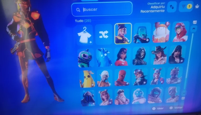 Conta fortnite rara