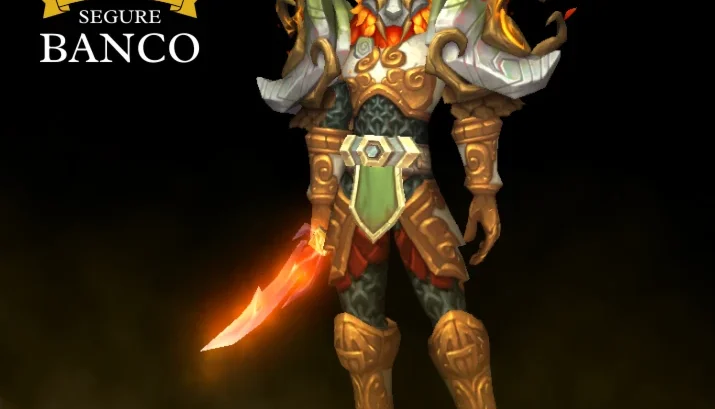 World of Warcraft - Transmog de PLACA + Espada (Completo)