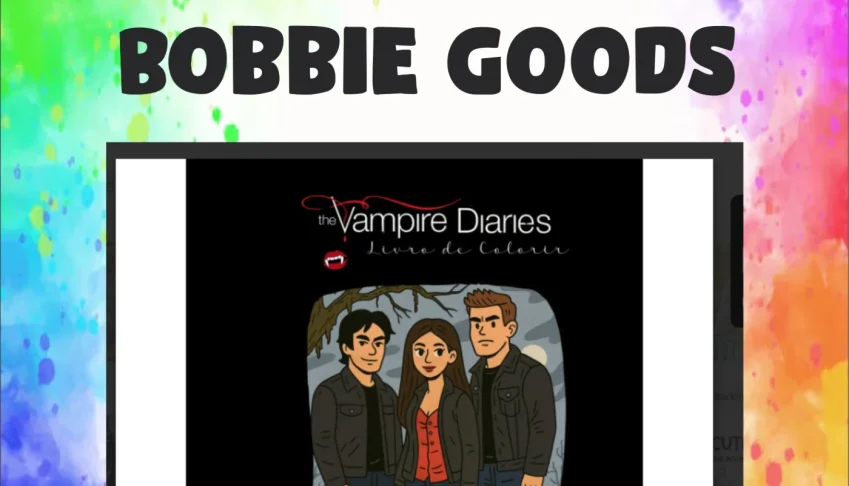 Livro de Colorir Bobbie Goods Diário de um Vampiro