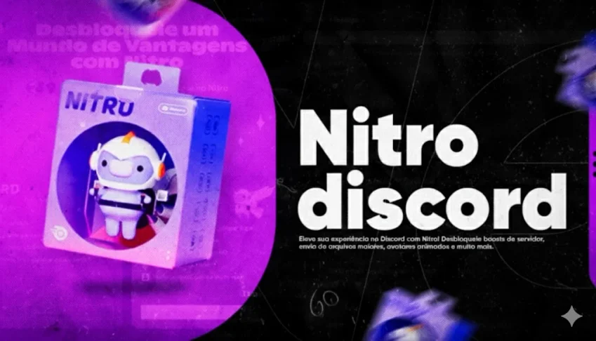 💎 Discord Nitro — Link de Ativação (1 ou 3 Meses)