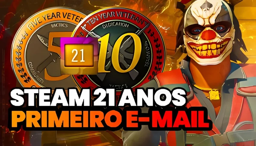 CS2 Conta Steam 21 anos + Primeiro Email