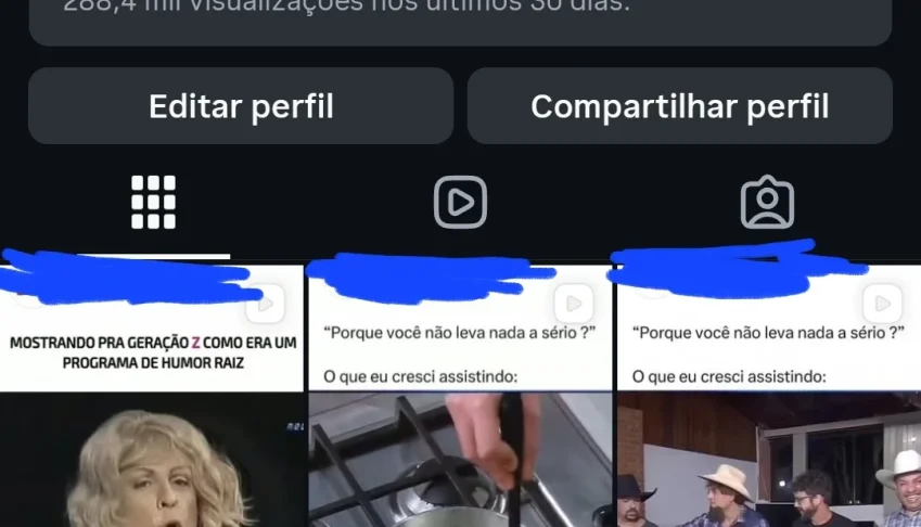 Conta instagram com 100k de seguidores reais