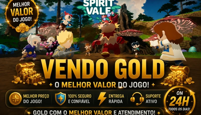 [Menor Preço] Spirit Vale Gold - 24H On