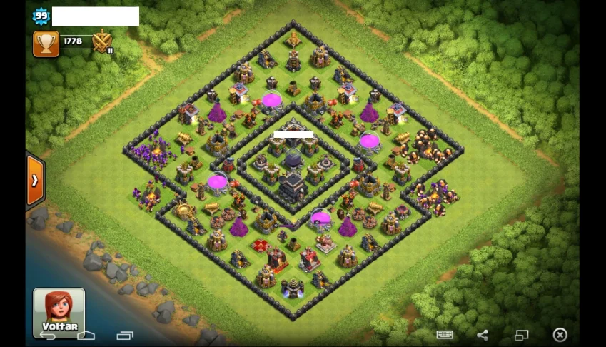Clash of Clans - Cv9 recente