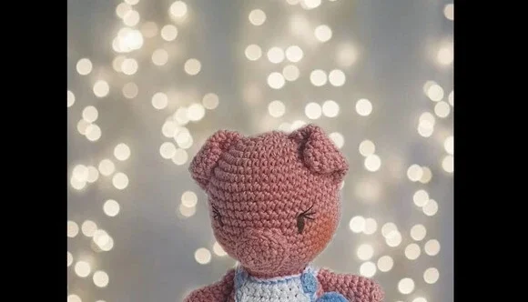 porquinha nice amigurumi