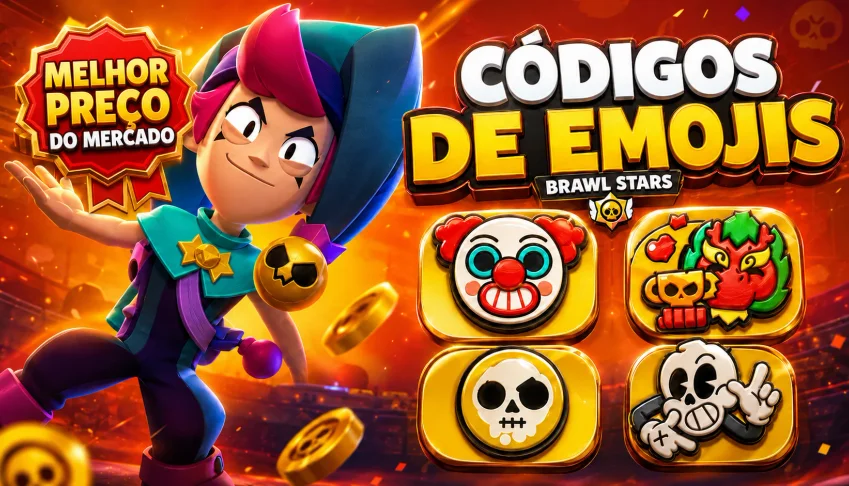 Brawl Stars PIN (Palhaço 🤡, Dragão, Esqueleto) e ⚠️BRINDE🥂