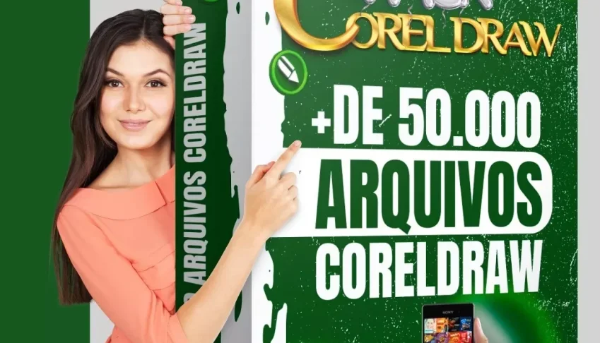 Pack CorelDraw + 100 000 Mil Arquivos E Templates Editáveis