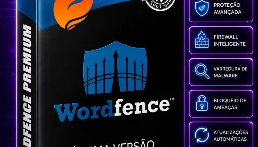 WordFence Pro Atualizado Plugin WordPress Segurança Avançada