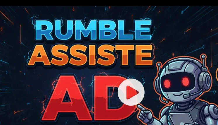 Programa para assistir anuncios na Rumble