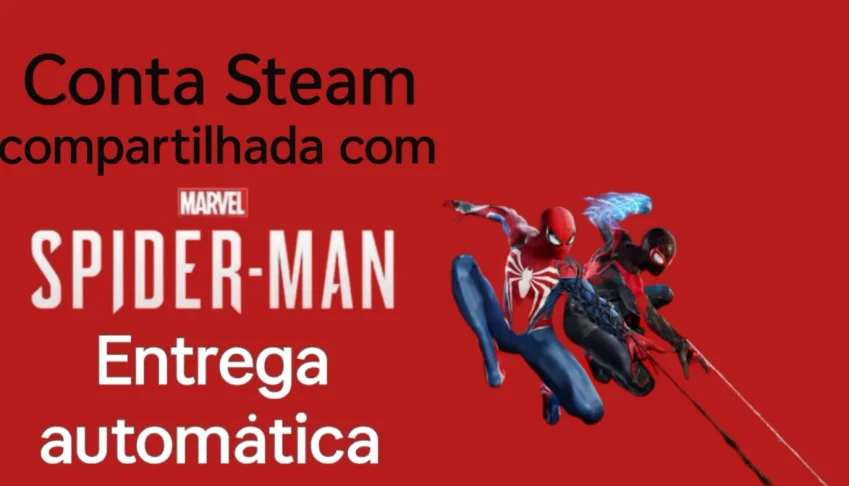 CONTA STEAM Spider man remastered (Entrega Automatica)