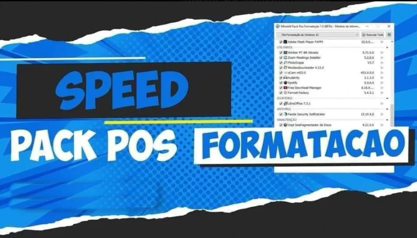 Pack Pós Formatação - Completo