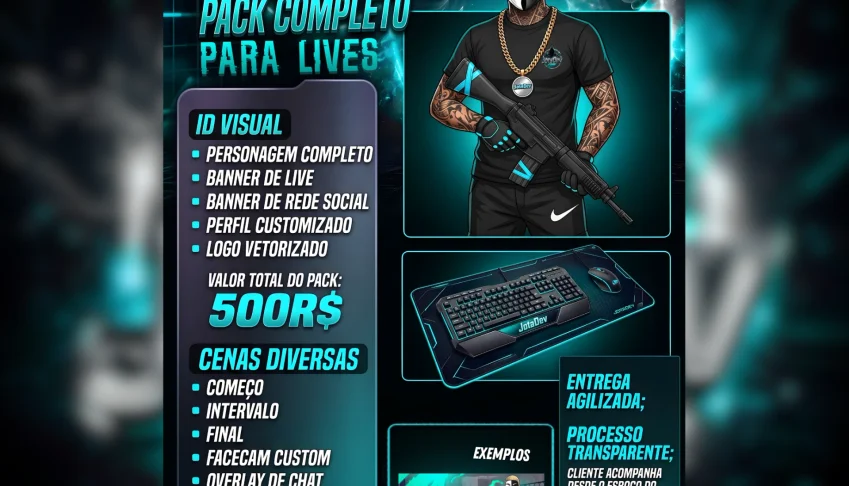 💎 Jotadev Store - Pack Completo Elite (Brands & Lives) 💎