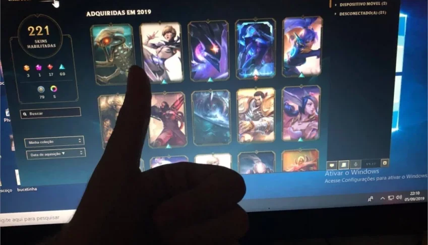 Conta ex Platina4 hoje em dia UNRANKED pois nao jogo mais.