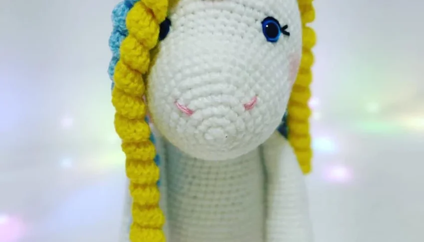 Unicórnio Amigurumi