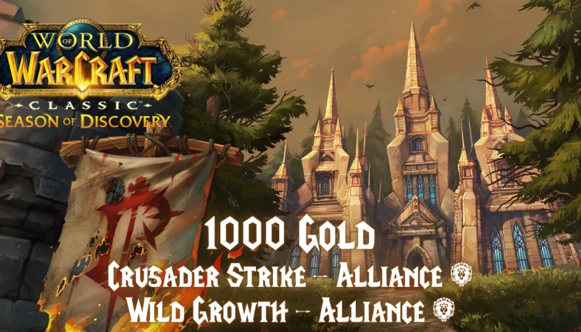 WoW Classic SoD - 1000g - Wild Growth Aliança