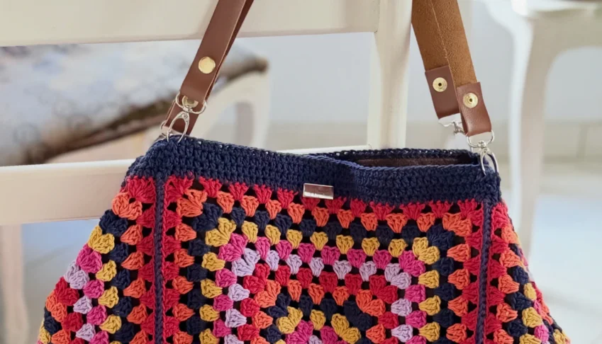 Maxi bag crochê