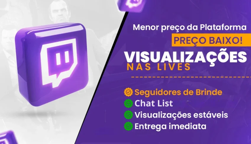 Visualizações Twitch Online | 1H | 24H | 7 DIAS | 30 DIAS