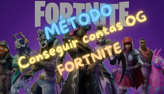 [NOVO] Método conseguir contas raras fortnite OG