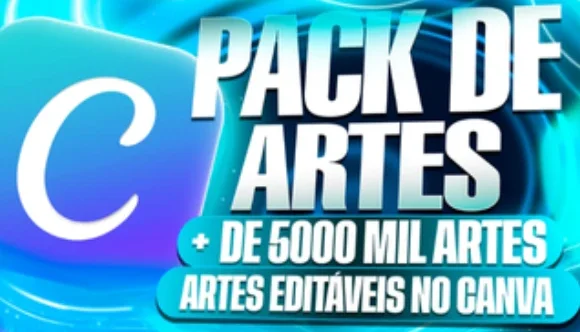 Mega Pack - Canva! 12 Mil Artes - Menor Preço!